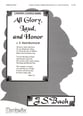 All Glory Laud and Honor Unison choral sheet music cover